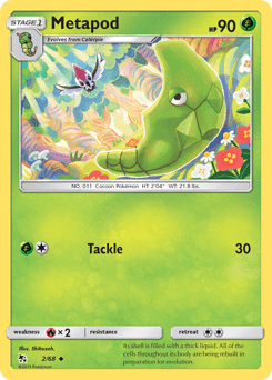 Metapod #2 from Hidden Fates