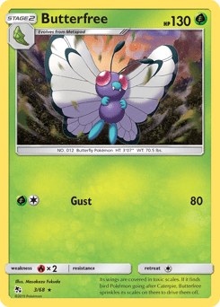 Butterfree #3 from Hidden Fates