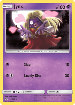 Jynx #30 from Hidden Fates