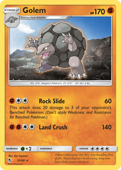 Golem #35 from Hidden Fates