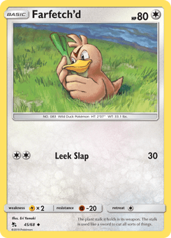 Farfetch'd #45 from Hidden Fates