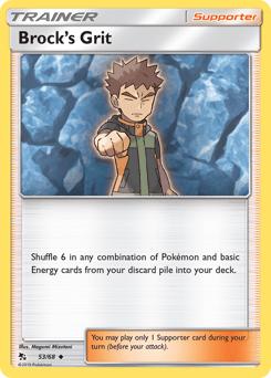Brock's Grit #53 from Hidden Fates