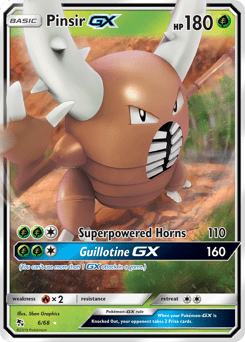 Pinsir-GX #6 from Hidden Fates