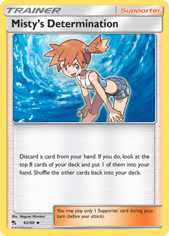 Misty's Determination #62 from Hidden Fates