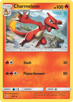 Charmeleon #8 from Hidden Fates