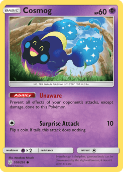 Cosmog #100 from Cosmic Eclipse