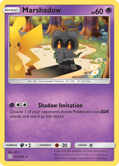 Marshadow #103 from Cosmic Eclipse