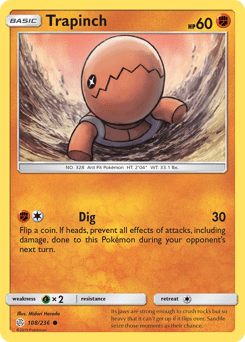 Trapinch #108 from Cosmic Eclipse