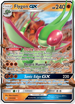 Flygon-GX #110 from Cosmic Eclipse