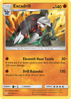 Excadrill #115 from Cosmic Eclipse