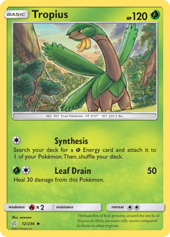 Tropius #12 from Cosmic Eclipse