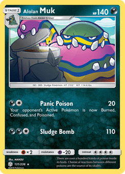 Alolan Muk #131 from Cosmic Eclipse