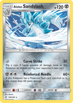 Alolan Sandslash #138 from Cosmic Eclipse