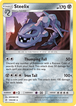 Steelix #139 from Cosmic Eclipse