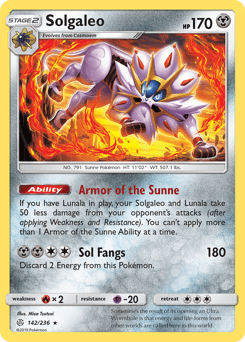Solgaleo #142 from Cosmic Eclipse