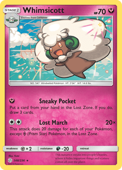 Whimsicott #148 from Cosmic Eclipse
