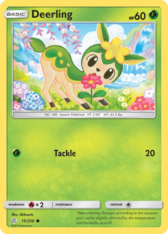 Deerling #15 from Cosmic Eclipse