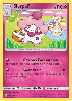 Slurpuff #154 from Cosmic Eclipse