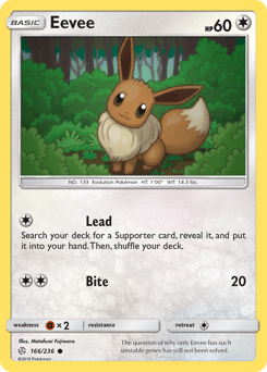 Eevee #166 from Cosmic Eclipse
