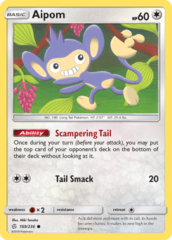 Aipom #169 from Cosmic Eclipse