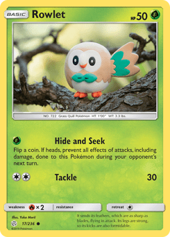 Rowlet #17 from Cosmic Eclipse