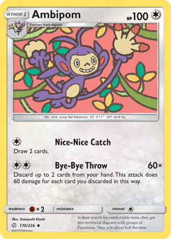 Ambipom #170 from Cosmic Eclipse