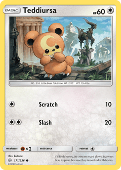 Teddiursa #171 from Cosmic Eclipse