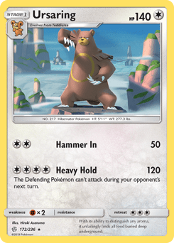 Ursaring #172 from Cosmic Eclipse