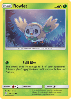 Rowlet #18 from Cosmic Eclipse