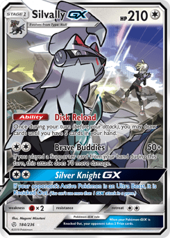 Silvally-GX #184 from Cosmic Eclipse