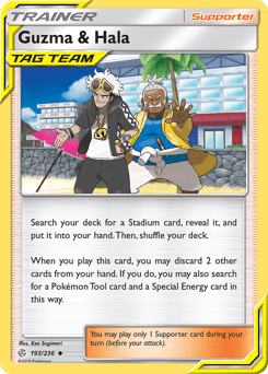 Guzma & Hala #193 from Cosmic Eclipse
