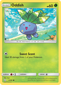 Oddish #2 from Cosmic Eclipse