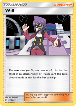 Will #208 from Cosmic Eclipse