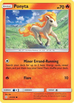 Ponyta #23 from Cosmic Eclipse