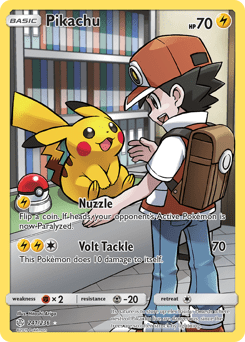 Pikachu #241 from Cosmic Eclipse