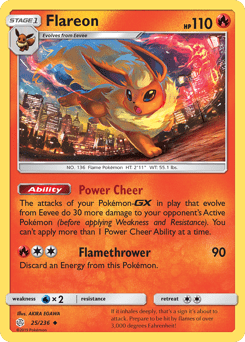 Flareon #25 from Cosmic Eclipse