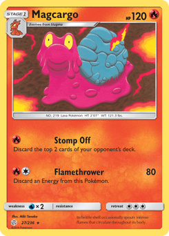 Magcargo #27 from Cosmic Eclipse