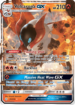 Volcarona-GX #35 from Cosmic Eclipse
