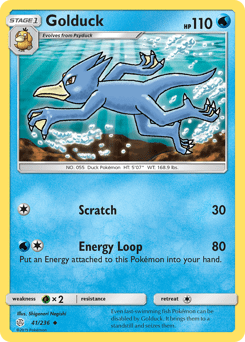 Golduck #41 from Cosmic Eclipse