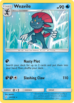 Weavile #44 from Cosmic Eclipse