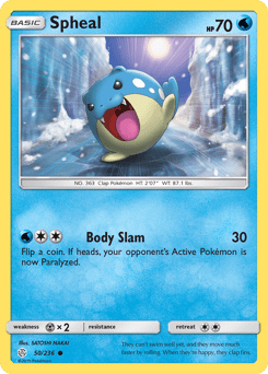 Spheal #50 from Cosmic Eclipse
