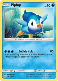 Piplup #54 from Cosmic Eclipse