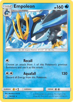 Empoleon #56 from Cosmic Eclipse