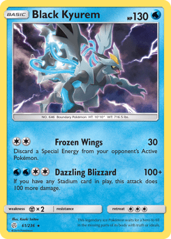 Black Kyurem #61 from Cosmic Eclipse