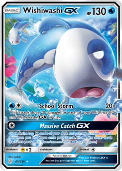 Wishiwashi-GX #63 from Cosmic Eclipse