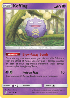 Koffing #76 from Cosmic Eclipse