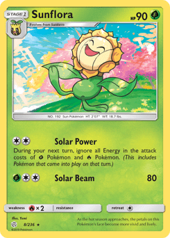 Sunflora #8 from Cosmic Eclipse