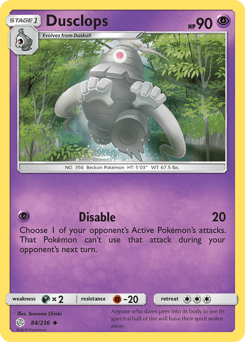 Dusclops #84 from Cosmic Eclipse