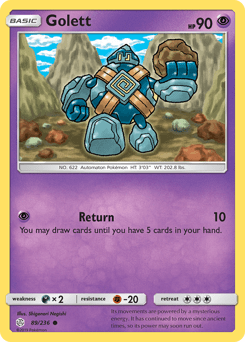 Golett #89 from Cosmic Eclipse