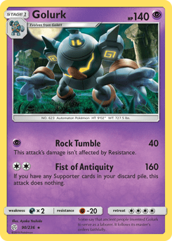Golurk #90 from Cosmic Eclipse